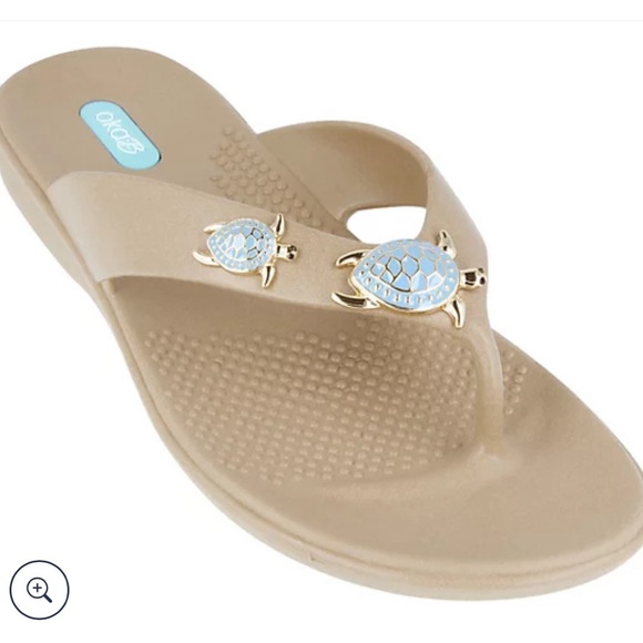 OKA b. Shoes Oka B Theresa Flip Flop Size M 6575 Nwot Poshmark